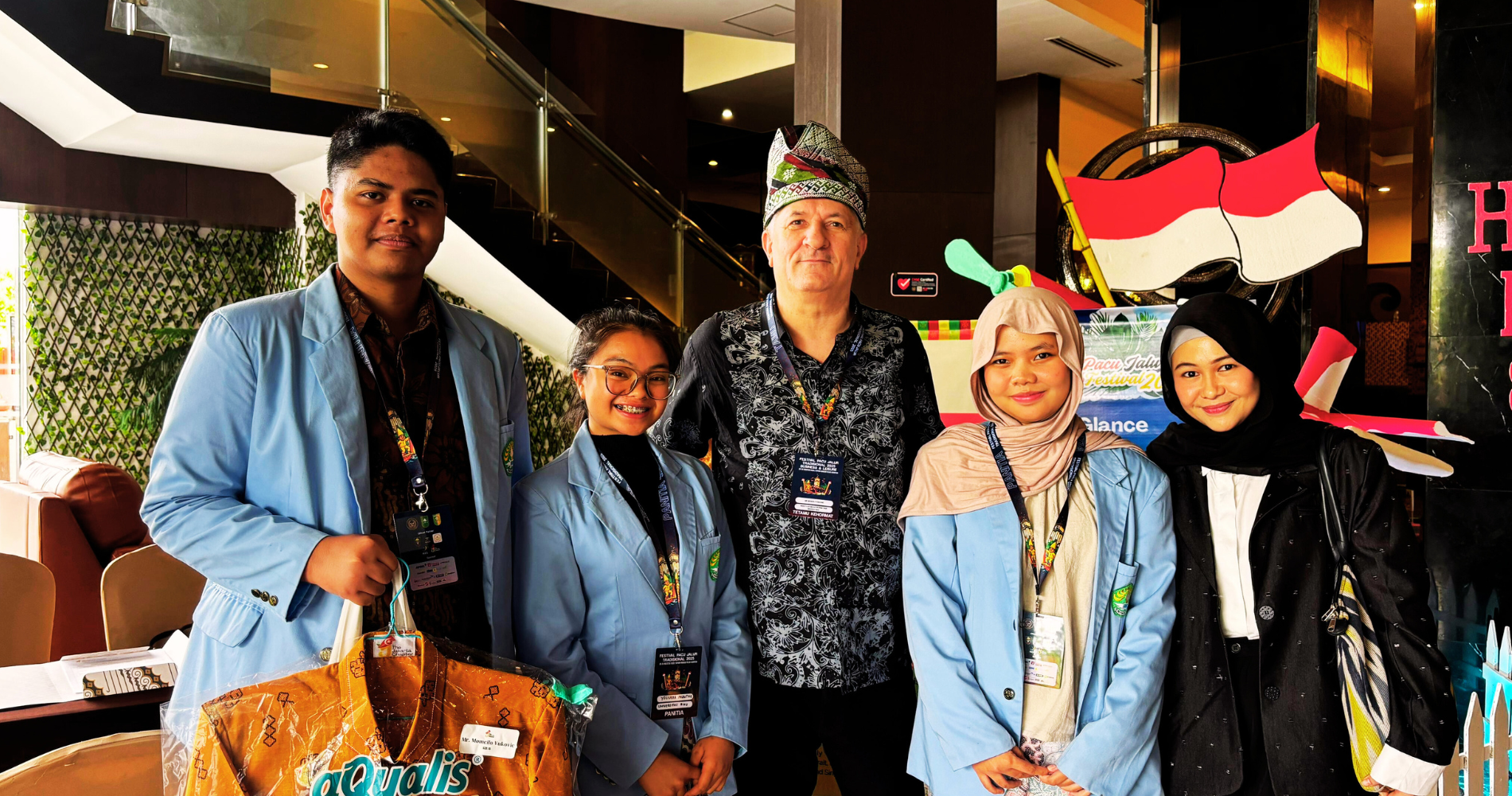 IR Students as Receptionists and Ground Staff in Pacu Jalur Festival 2025 - Business & Leisure, 19-22 August 2025